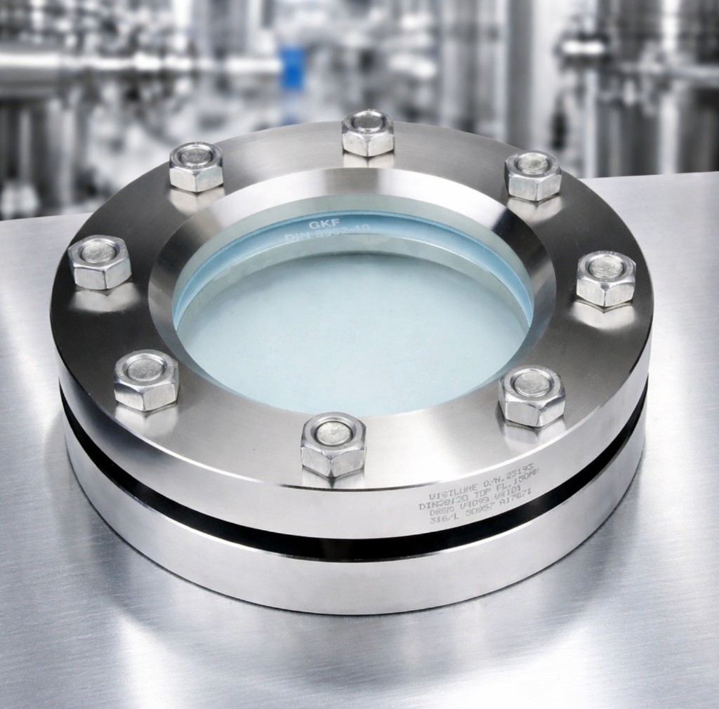 Industrial sight glass and process instrumentation